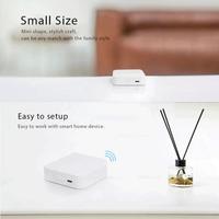 Hub Zigbee Tuya, passerelle Wifi, pont intelligent pour la maison, télécommande sans fil pour système d'automatisation domestique, compatible avec Smart Life