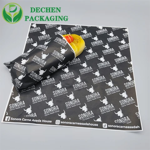 Papel Encerado Para Galletas Deli Burger