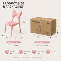 Chaise de fête pour enfants en plastique moderne, vente chaude de l'usine du fabricant, idéale pour les fêtes et le salon