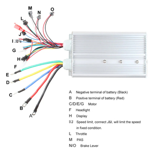 Moteur de moyeu sans balais 48V/52V/60V/72V 1500W 2000W 3000W 5000W avec écran LCD, batterie au lithium 16,7Ah, étanche IP54 - Product Image 3