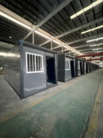 Fabricación Personalizada de Casas Modulares Prefabricadas de Lujo de 20 pies, Oficina Plegable Modular, Casa Contenedor Modular Pequeña