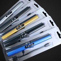 Allume-cigare électrique à arc USB long, sans flamme, à plasma, rechargeable, pour le camping en plein air