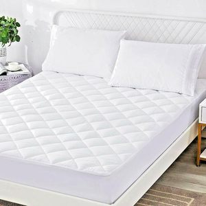 Protège-<span class=keywords><strong>matelas</strong></span> 3 couches matelassé en microfibre imperméable bon marché avec poche profonde pour usage domestique - Product Image 5