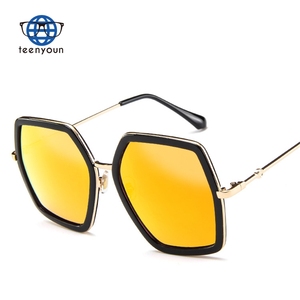 Teenyoun Square Luxury <strong>Sun</strong> <strong>Glasses</strong> Brand Designer <strong>Ladies</strong> Oversized Crystal Sunglasses Women Big Frame Mirror <strong>Sun</strong> <strong>Glasses</strong> Female - Product Image 5