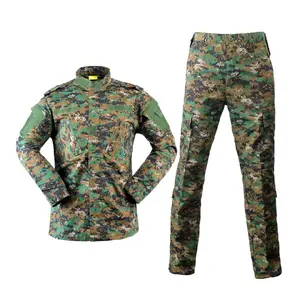 Men's Hiking jacket camouflage Hiking clothing digital camouflage uniform