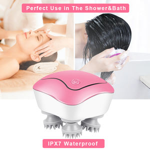 Meilleure qualité Mini masseur de tête portable et étanche masseur électrique rechargeable pour le cuir chevelu et le corps pour le traitement du cou et du corps - Product Image 6