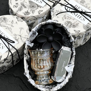 Recuerdos de Cumpleaños y Aniversario LANJO, Juego de Velas Aromáticas con Caja de Papel Reciclado, Hechas a Mano, Logotipo Personalizado, Recuerdo de Boda - Product Image 4