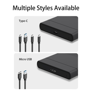 2.5 inch USB 3.0 SATA III 5gbps <span class=keywords><strong>hdd</strong></span> ssd đĩa di động bao vây ổ cứng bên ngoài Trường hợp với USB 2.0 Caddy trường hợp - Product Image 6