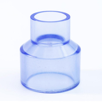 Raccord en T égal en PVC/UPVC transparent |   Raccord de tuyauterie haute pression standard national, 1 pièce, pour systèmes d'alimentation en eau