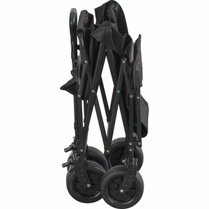 आउटडोर कैंपिंग शॉपिंग ओम के लिए बड़ी क्षमता वाला वाहन पोर्टेबल फोल्डेबल यूनिवर्सल व्हील फोल्डिंग कार्ट - Product Image 4