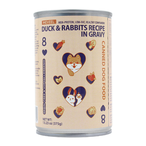 Aliments pour animaux de compagnie OEM, approvisionnement direct d'usine, étiquette personnalisée, nourriture en conserve crémeuse pour chiens, 375g, sans céréales et hypoallergénique, nutrition, nourriture humide pour animaux de compagnie - Product Image 1
