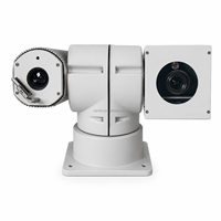 Cámara PTZ IP HD con Zoom 50X y Alcance Nocturno Láser de 2000M, Vigilancia Diurna de 2-5KM para Control Fronterizo