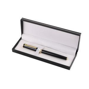 Bolígrafo de Regalo de Lujo con Logotipo Personalizado y Caja de Cuero - Product Image 1