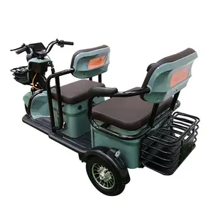 Tricicli 3 ruote elettrico adulti Pedicab 3 ruote bici elettrica triciclo 500w triciclo elettrico per adulti