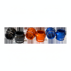Adattatore per ruota anteriore Husqvarna TE 300 14-15 in lega arancione alluminio - Product Image 1