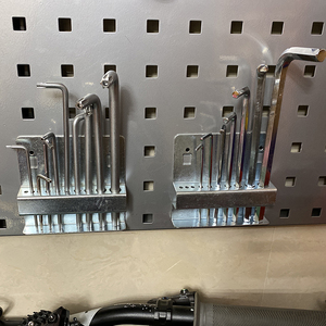 Hex Wrench And Bit Hanger <b>Pegboard</b> <b>Hook</b> Material Display Rack <b>Hook</b> Wall Storage - Product Image 2