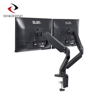 Wholesale Dual Monitor Stand with Gas Spring <b>Desktop</b> Arm TV Sizes 13"-27" in Stock - Product Image 3