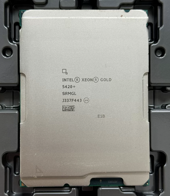 For Original Xeon Silver/Gold Official Version CPU 3408U 4410Y 4410T 4416+ 5411N 5415+ 5416S 5418Y 5420+ 4677-pin CPU Processor