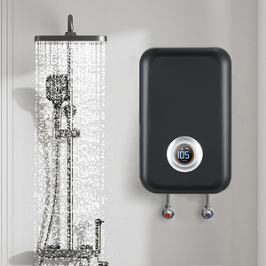 220V 4.5KW Pantalla de temperatura inteligente Ahorro de energía Calentador de agua eléctrico instantáneo sin tanque Duchas y baños de hotel Baño <span class=keywords><strong>Gayser</strong></span> - Product Image 1