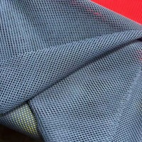 Tissu en maille 100% polyester pour t-shirts, gilets et chaussures pour femmes/hommes~