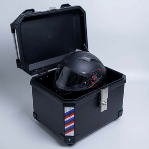 Coffre <span class=keywords><strong>de</strong></span> <span class=keywords><strong>moto</strong></span> universel 45L, étanche, en PP, pour rangement arrière, pour <span class=keywords><strong>moto</strong></span> et scooter - Product Image 4