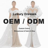 Robe de soirée moulante rouge sexy en maille ornée de strass, ourlet irrégulier, pour boîte de nuit et cocktail, taille personnalisée, vente en gros