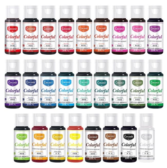 gel de décoration de gâteau couleur26g