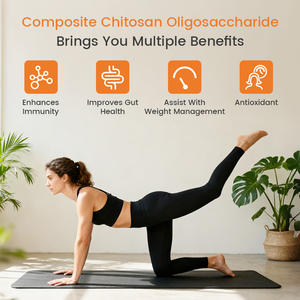 Ytbio Chitosan-Oligosaccharid-Tabletten mit Präbiotischer Wirkung für Darmgesundheit und Immununterstützung Private Label - Product Image 5