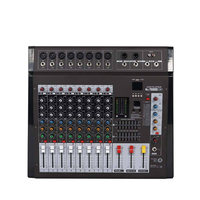 Mixer Power Amplifier DMX-8 8-Channel Laris Manis, Prosesor Efek USB, Fungsi Mixer Profesional