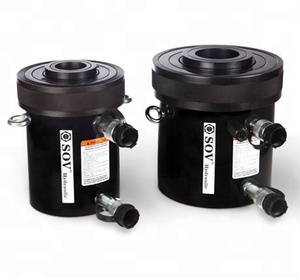 Cylindre hydraulique creux à double action Enerpac série RRH 60 tonnes, robuste, utilisé pour la traction et la poussée - Product Image 2