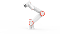 Robot Colaborativo Chino con Carga Útil de 5 kg, Alcance de 922 mm, Clasificación IP54/IP65, Precisión de 0.02 mm, 1 Año de Garantía, Apto para Soldadura