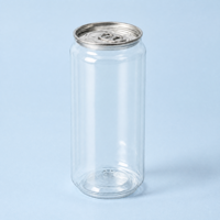Plastique de qualité supérieure pour bouteilles de soda, lait, café, jus, cola, boissons gazeuses en PET jetables avec bouchon à vis 300ml/330ml/500ml
