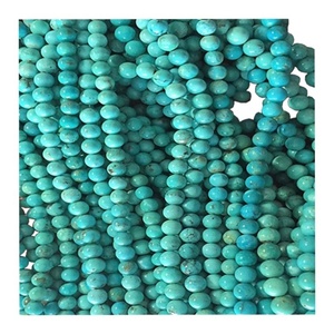 <span class=keywords><strong>Naturel</strong></span> turchese branelli rotondi per monili che fanno - Product Image 3