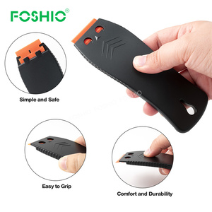 Foshio, безопасный пластиковый скребок для очистки окон с логотипом на заказ - Product Image 4