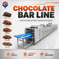 Nueva Línea de Producción de Chocolate Completa de Fábrica TG-machine, Equipo de Refinado, Templado y Moldeado de Pasta de Cacao para Dulces