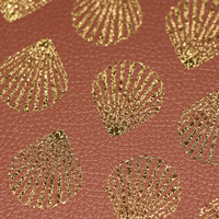 Feuille estampage 0.7mm Litchi Grain PVC cuir cuir synthétique pour boîte-cadeau Menu personnalisé couvre coque de téléphone