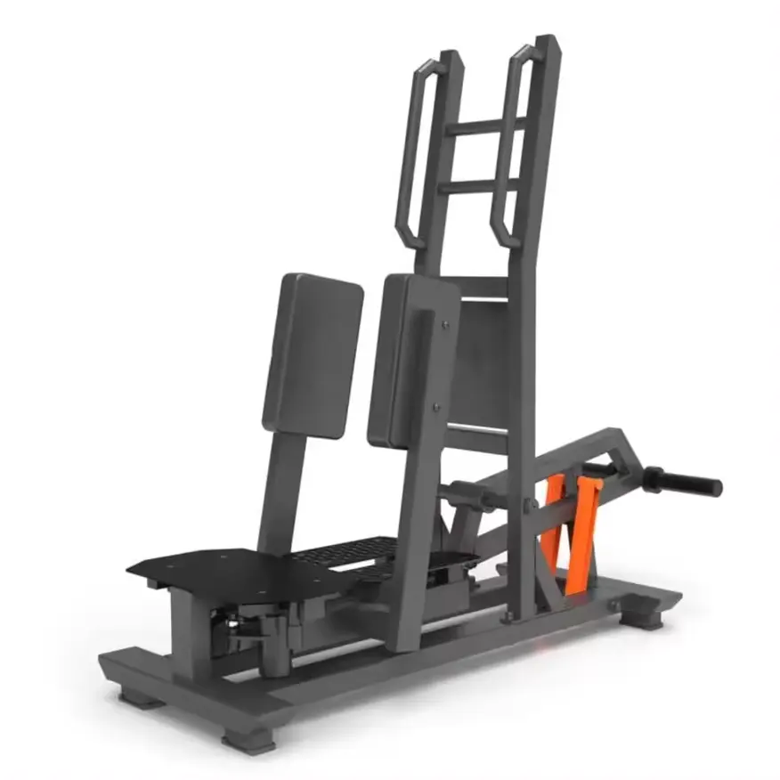 Harga pabrik peralatan Gym kebugaran banyak jongkok panjang kemuliaan mesin Glute kecacah berdiri dengan beban 200kg