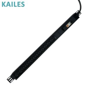 Unità di Distribuzione Elettrica KAILES PDU 32A 10C13+2C19 Verticale Industriale per Installazione in Armadio Data Center Completamente Personalizzabile - Product Image 4