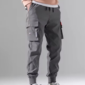 Wholesale Custom High Quality Lightweight Track Sweat Pants Waterproof Blank Men Joggers Cargo for Men's Pants <b>Trousers</b> - Product Image 2