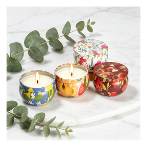 Caja de Regalo de Velas de Viaje, Fórmula de Coco Portátil, Promoción Navideña de Boutique, Surtido Refinado, Selección Premium - Product Image 5