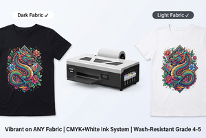 Impresora DTF L800 con Circulación de Tinta Blanca, Máquina de Transferencia Directa a Película para Camisetas, Negocio de Ropa Personalizada, Certificación CE, 2880DPI - Product Image 4