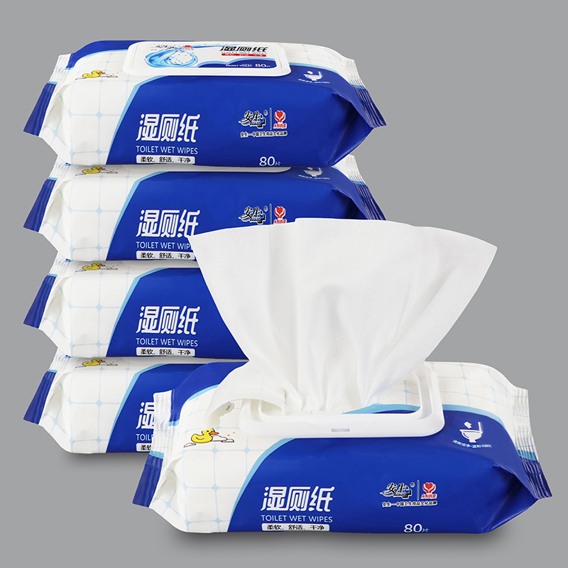 Toilet Wipes 80 Wipes Pack Flushable