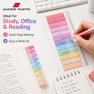 Marque-pages autocollants transparents et imperméables AP – Notes adhésives pour <span class=keywords><strong>classer</strong></span> <span class=keywords><strong>les</strong></span> fichiers, marqueurs de classement, autocollants pour agenda - Product Image 1