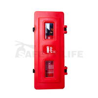 Armoire d'extincteur en plastique modèle ABS et acrylique USA, armoire d'incendie en plastique PP, boîte à feu