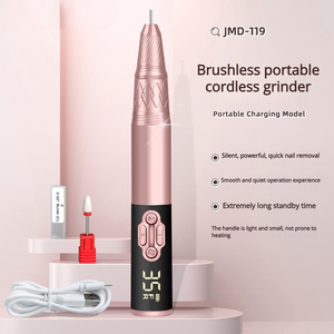 เครื่องเจียรเล็บพกพา OEM ODM รับทำโลโก้ ปากกาขัดเจลไฟฟ้า สำหรับร้านทำเล็บ - Product Image 1