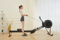 Équipement de sport de gym, ergomètre à résistance d'air pour musculation, machine à ramer pour entraînement en bateau-dragon, dynamomètre de kayak