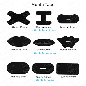 Anti-Schnarchen Mund Atem korrektur Patch Schlaf Atmung Versiegeln Mundband Aufkleber Nase Atmen Aufkleber Produkt - Product Image 2