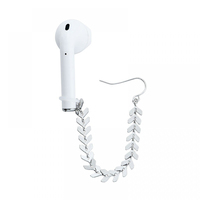 विरोधी खो बाली पट्टा वायरलेस ईरफ़ोन धारक Airpods Earbuds कान हुक सामान सिलिकॉन कनेक्टर के लिए