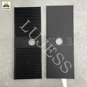 Couvercle de Position coulissante de Console de changement de vitesse en caoutchouc noir promotionnel anti-poussière pour Bentley <span class=keywords><strong>Continental</strong></span> GT GTC Flying Spur 3W1713111F - Product Image 4