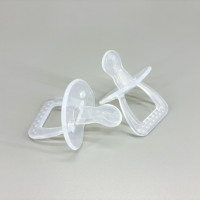 Sucettes en silicone pour bébé en gros d'usine, sucettes douces, tétines pour nourrissons, jouet de dentition 0-24 mois
